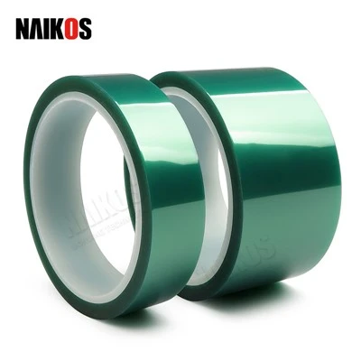 Băng dính Polyester PET màu xanh lá cây nhiệt độ cao
